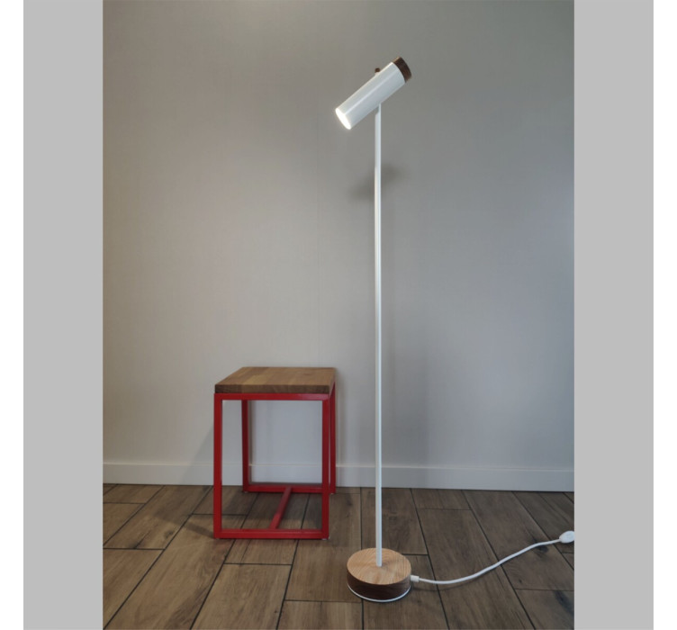 Торшер Laconic small white5